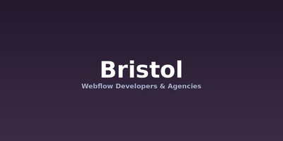 Bristol skyline — Webflow Developers